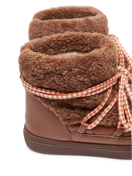 Inuikii Inuikii Sniego batai Curly 65202-019 Ruda