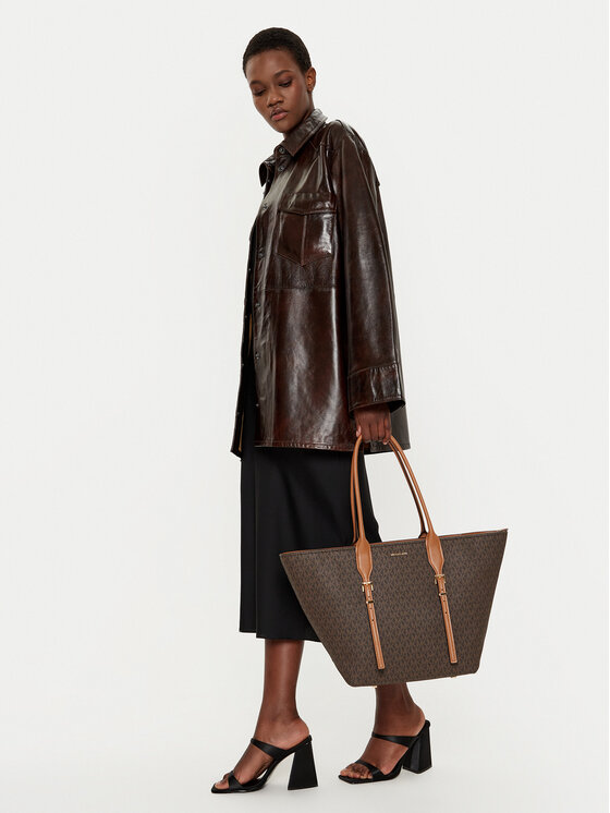 MICHAEL Michael Kors MICHAEL Michael Kors Ročna torba Moore 30R5G9OT7B Rjava