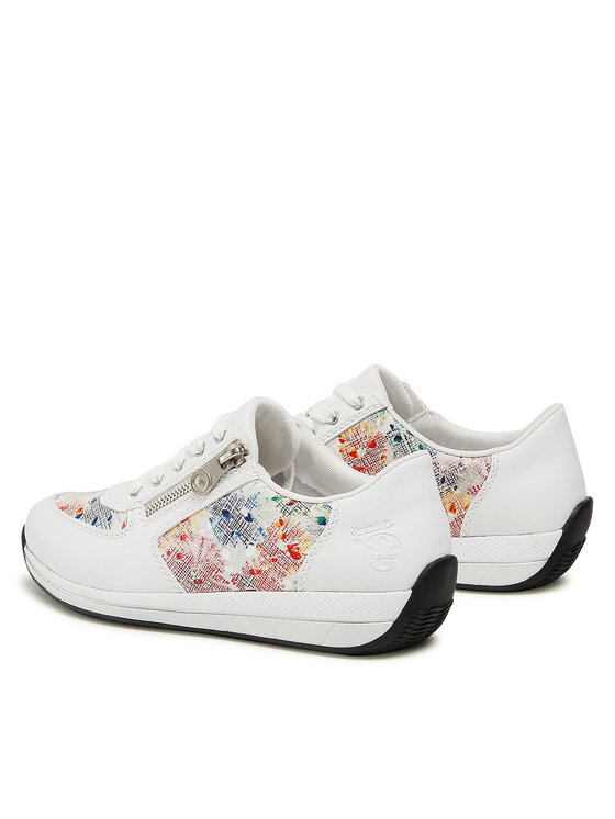 Rieker Rieker Sneakersy N1112-90 Biały