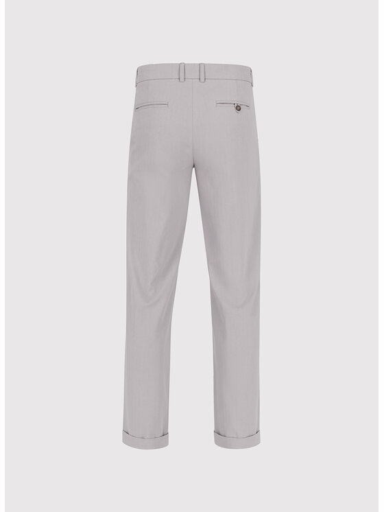 Pako Lorente Pako Lorente Spodnie materiałowe P26WF-WX-011 Szary Straight Fit