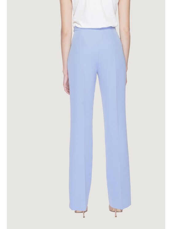 Silence Silence Pantaloni palazzo SD2013 Viola Palazzo Fit