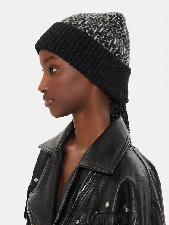 Calvin Klein Calvin Klein Mütze Monogram Fold K60K612595 Schwarz
