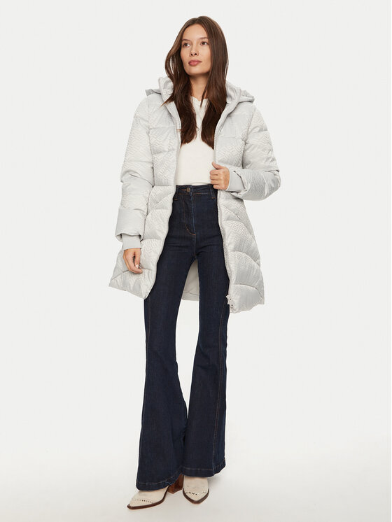 Guess Guess Zimné bundy Seline W4BL58 WGL72 Sivá Regular Fit