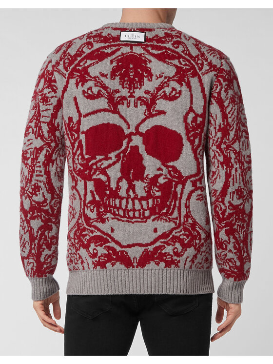 PHILIPP PLEIN PHILIPP PLEIN S dlhými rukávmi 2261 Sivá Regular Fit