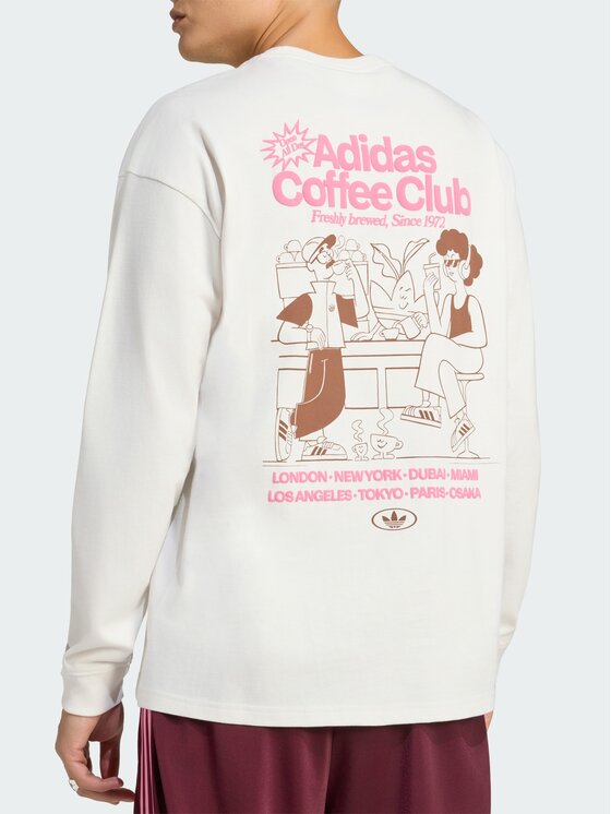 adidas adidas T-Shirt 172512 Biały Loose Fit