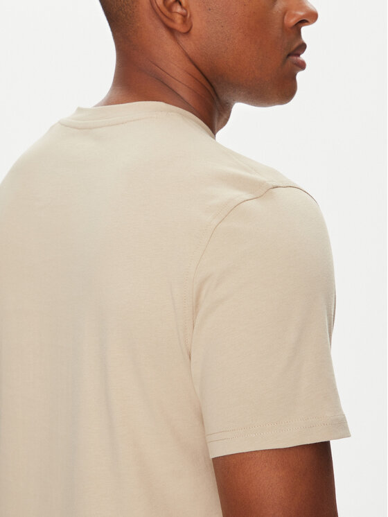 Guess Guess T-Shirt Z5YI02 I3Z14 Μπεζ Regular Fit