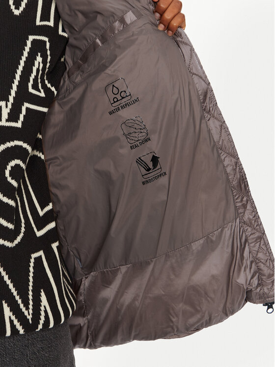 Bomboogie Bomboogie Pehelykabát GW6012TDLC4 Barna Regular Fit