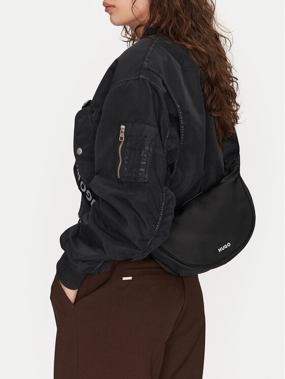 HUGO HUGO Мъжка чантичка Bel M. Crossbody 50536064 102603668 01 Черен
