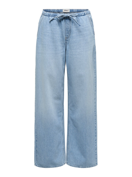 ONLY ONLY Džínsy Jay 15363663 Modrá Wide Leg