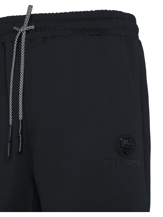 Plein Sport Plein Sport Pantaloncini 22429 Nero Jogger Fit