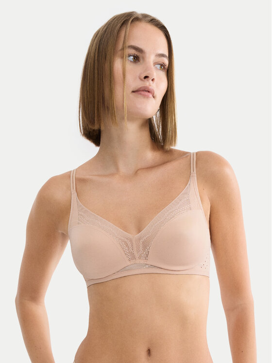 Triumph Triumph Krūšturis bez stīpiņām Breathe & Lift Smart 10226333 Bēšs