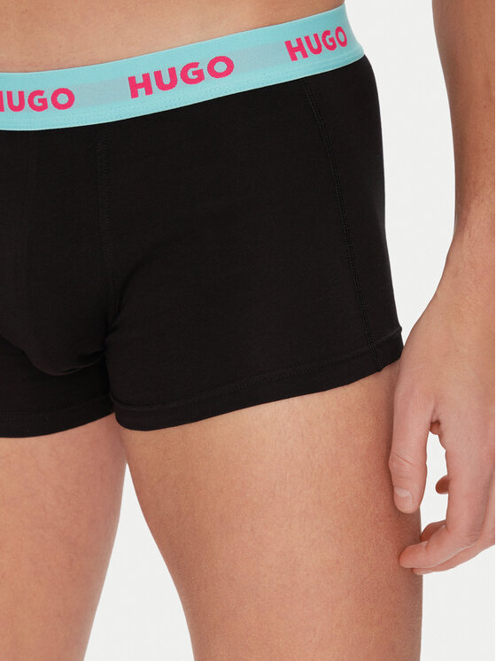 HUGO HUGO Set 3 parov boksaric 50532611 Črna