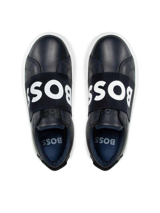 BOSS Boss Sneakersy J29291 M Granatowy