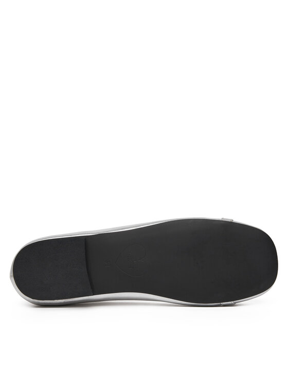 LOVE MOSCHINO LOVE MOSCHINO Ballerine JA11011G1MIF090B Argento