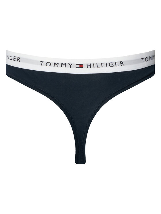 Tommy Hilfiger Tommy Hilfiger Set di perizomi UW0UW05530 Blu scuro