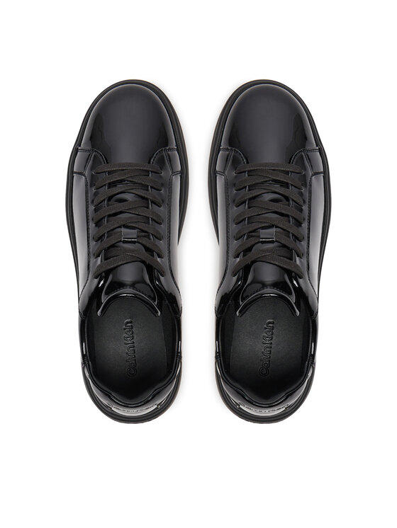 Calvin Klein Calvin Klein Laisvalaikio batai Low Top Lace Up Pat HM0HM01602 Juoda