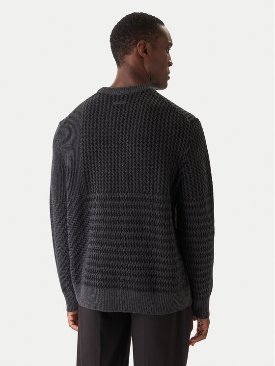 Calvin Klein Calvin Klein Sveter LV04LD306G Sivá Regular Fit