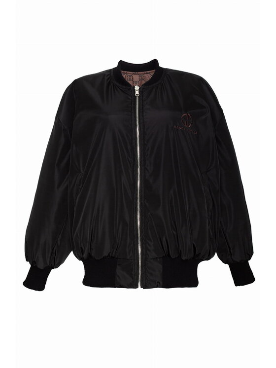 Magda Matyja Magda Matyja Kurtka bomber Saskia Bomber Jacket Brązowy Oversize