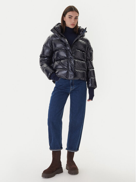 Napapijri Napapijri Zimné bundy A-Glane NP0A4HZ5 Tmavomodrá Regular Fit