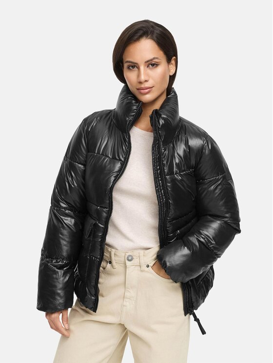 Navahoo Navahoo Kurtka zimowa Eispacht Czarny Regular Fit