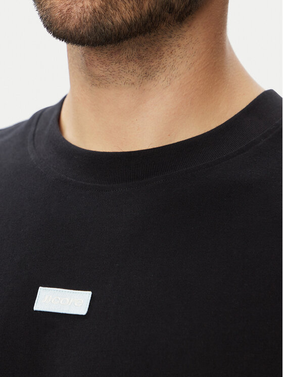 Jack & Jones Jack & Jones Majica Club Badge 12295036 Črna Regular Fit