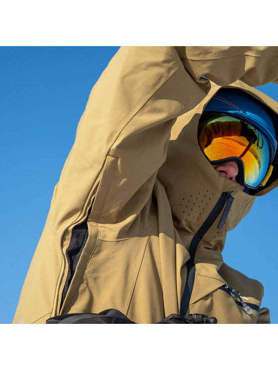 Alpinus Alpinus Kurtka narciarska Tochal Żółty Regular Fit