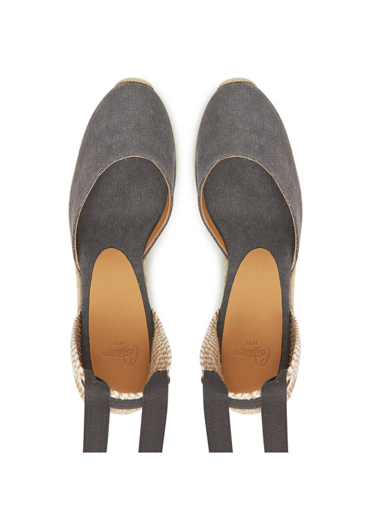 Castañer Castañer Espadrilles Carina/8/002 021642 Pelēks
