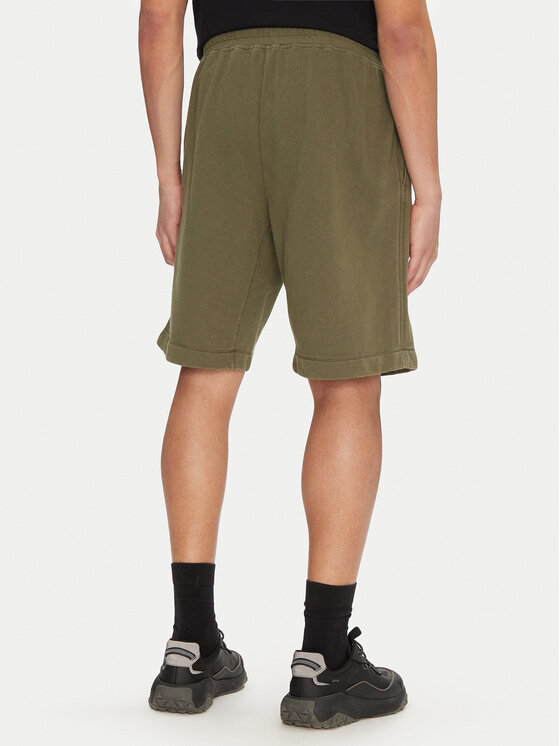 C.P. Company C.P. Company Szorty sportowe 18CMSB268A110337O Zielony Relaxed Fit