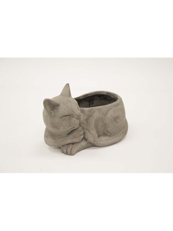 MIAhome MIAhome Osłonka ceramiczna KOTEK Szary