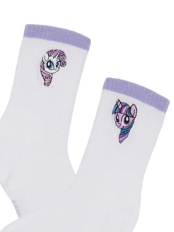 My Little Pony My Little Pony Duge čarape CEO-ACCCS-SS26-309MLP(2-PACK) Bijela