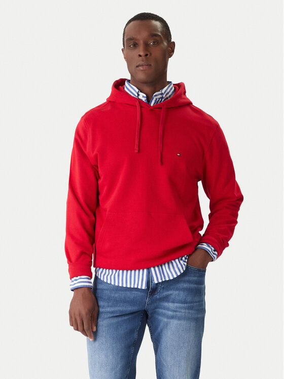 Tommy Hilfiger Tommy Hilfiger Džemperis Essential MW0MW37235 Raudona Regular Fit
