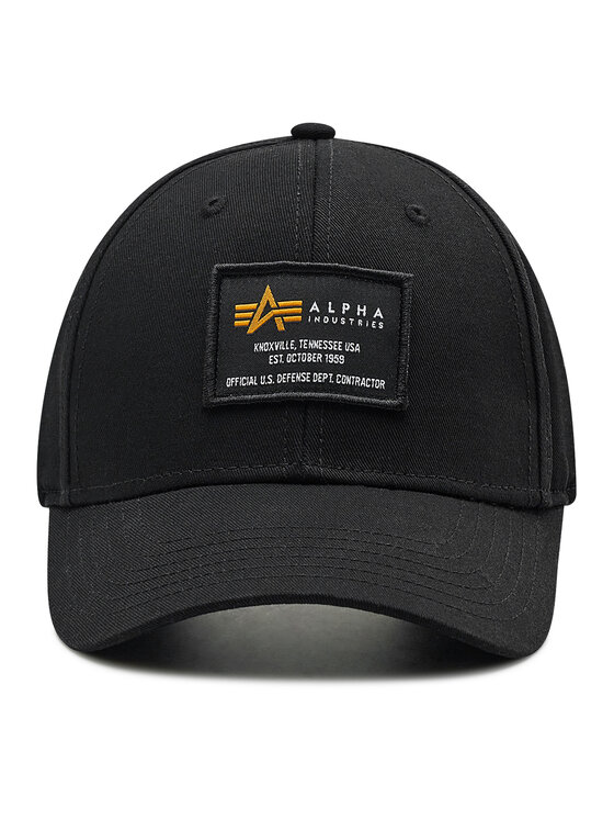 Alpha Industries Alpha Industries Czapka z daszkiem Crew Camp 128934 Czarny