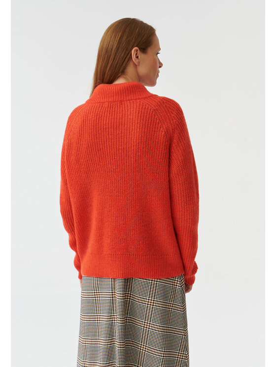 TATUUM TATUUM Sweter SUZI Pomarańczowy