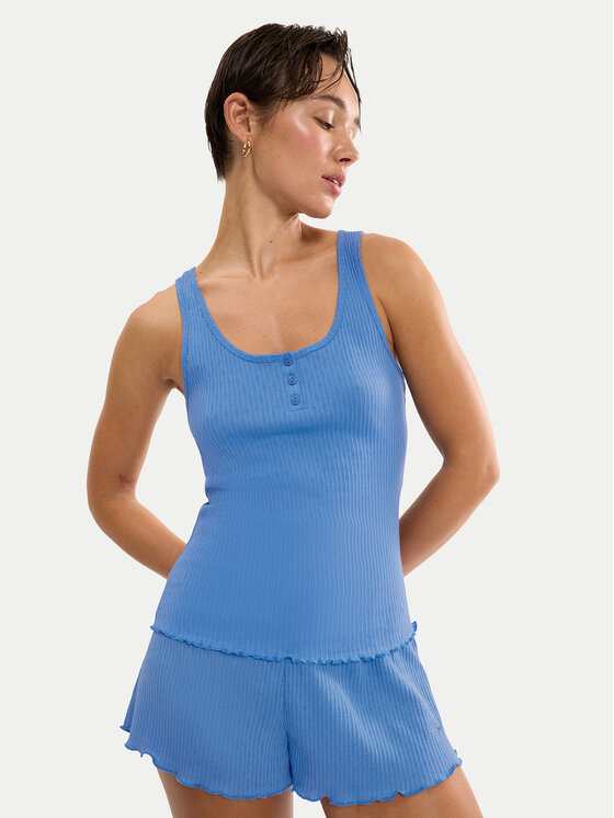 Triumph Top Mix & Match 10227215 Albastru Regular Fit