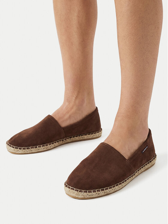 Quiksilver Quiksilver Espadryle EOHP-BARREL-01 Brązowy