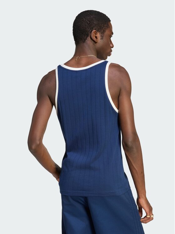 adidas adidas Tank top 165410 Granatowy Slim Fit