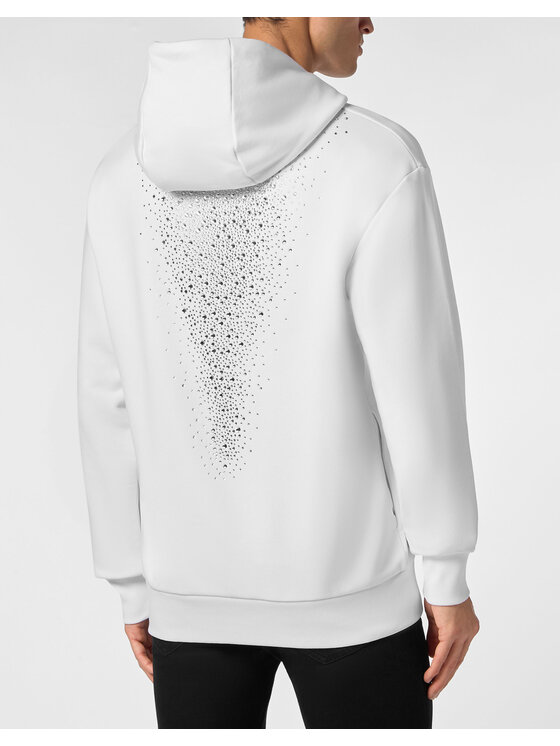 PHILIPP PLEIN PHILIPP PLEIN Bluza 14863 Biały Regular Fit