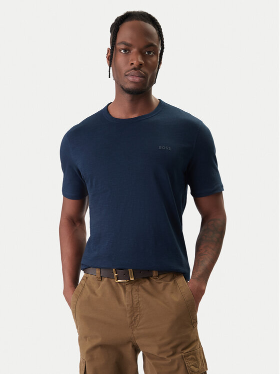 BOSS BOSS Tričko Tegood 50508243 Tmavomodrá Regular Fit