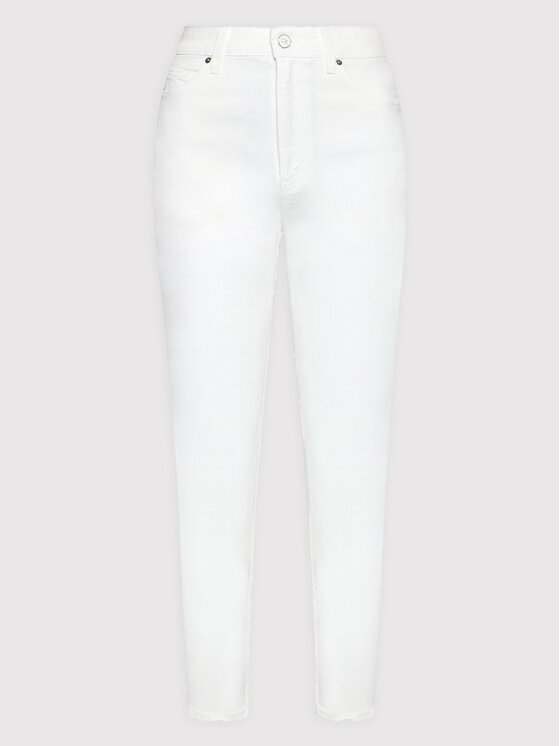 Calvin Klein Calvin Klein Jeans Shine K20K203570 Weiß Mom Fit