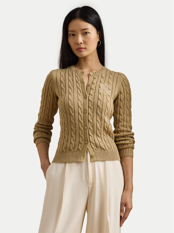 LAUREN RALPH LAUREN LAUREN RALPH LAUREN Kardigāns 200932225007 Bēšs Slim Fit