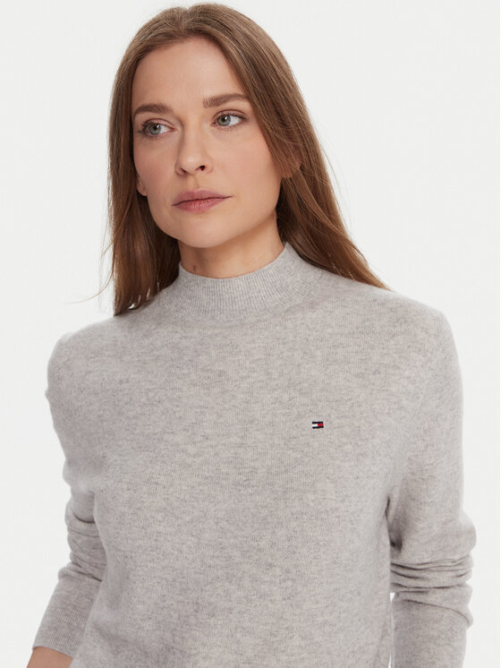 Tommy Hilfiger Tommy Hilfiger Sweater WW0WW47468 Szürke Regular Fit