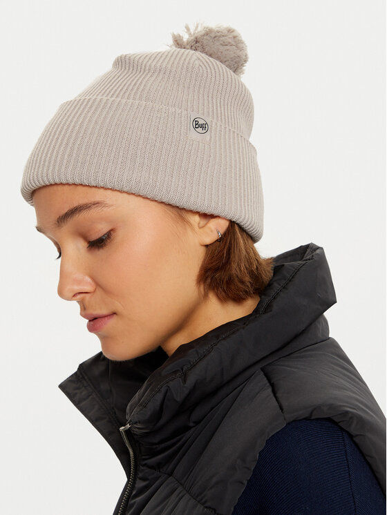 Buff Buff Mütze Knitted Beanie Renvi 134479.954.10 Grau