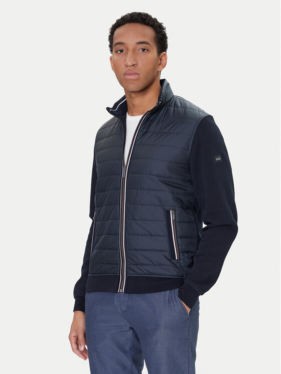 Bugatti Bugatti Átmeneti kabát 8750 95121 Sötétkék Regular Fit