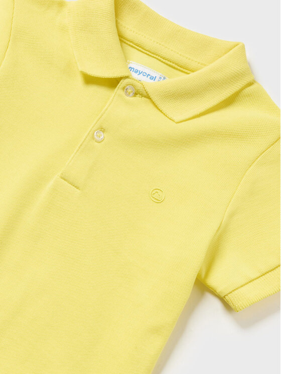 Mayoral Mayoral Polo 102 Żółty Regular Fit