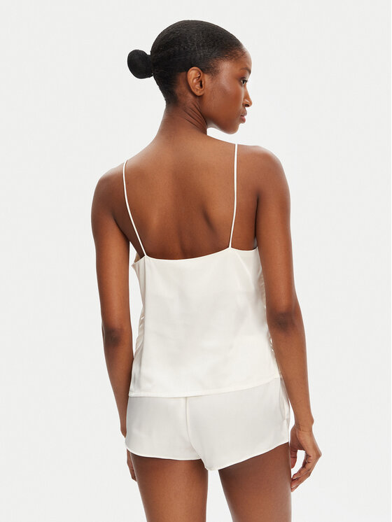 Juicy Couture Juicy Couture Koszulka piżamowa JCLCT125511 Écru Regular Fit