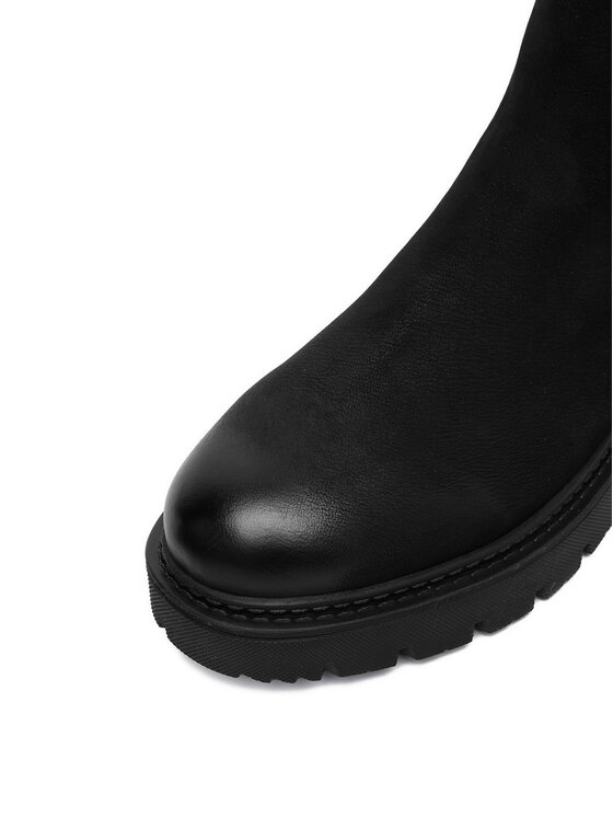 Lasocki Lasocki Kotníková obuv s elastickým prvkem CEO-WI23-GORDA-06 Černá
