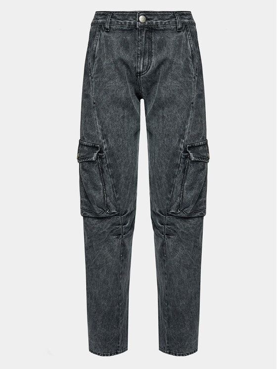 MVP Wardrobe MVP Wardrobe Дънки San Babila MVPI3PJ013.0XXXXXX Сив Wide Leg
