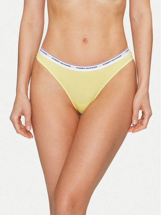 Tommy Hilfiger Tommy Hilfiger Komplet 3 par stringów UW0UW04894 Kolorowy