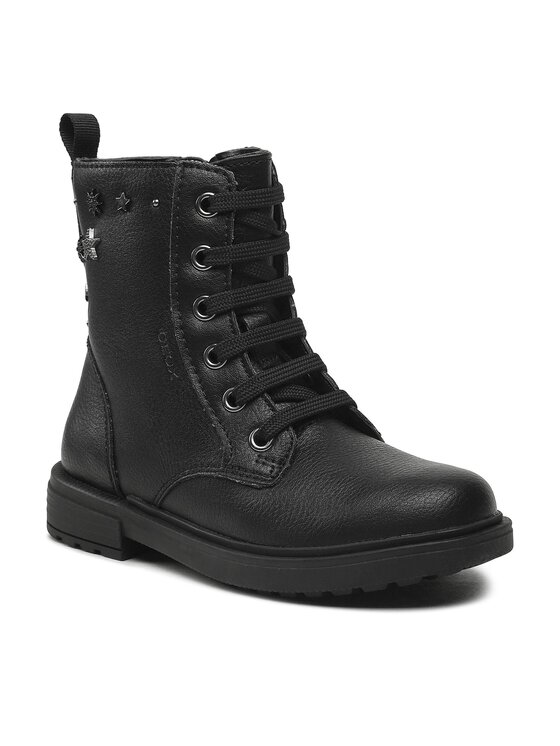 Geox Geox Μποτάκια Jr Eclair J169QQ 00054 C9999 S Μαύρο