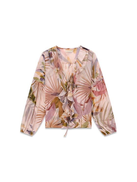 Guess Guess Top 183074 Kolorowy Classic Fit